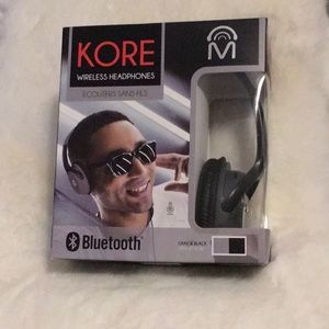 New in box. Kore Bluetooth wireless headphones